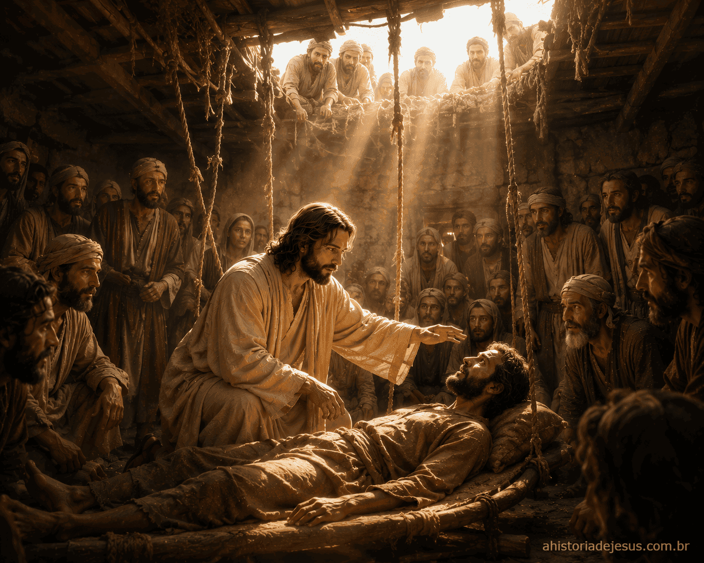 Jesus curando o paralítico
