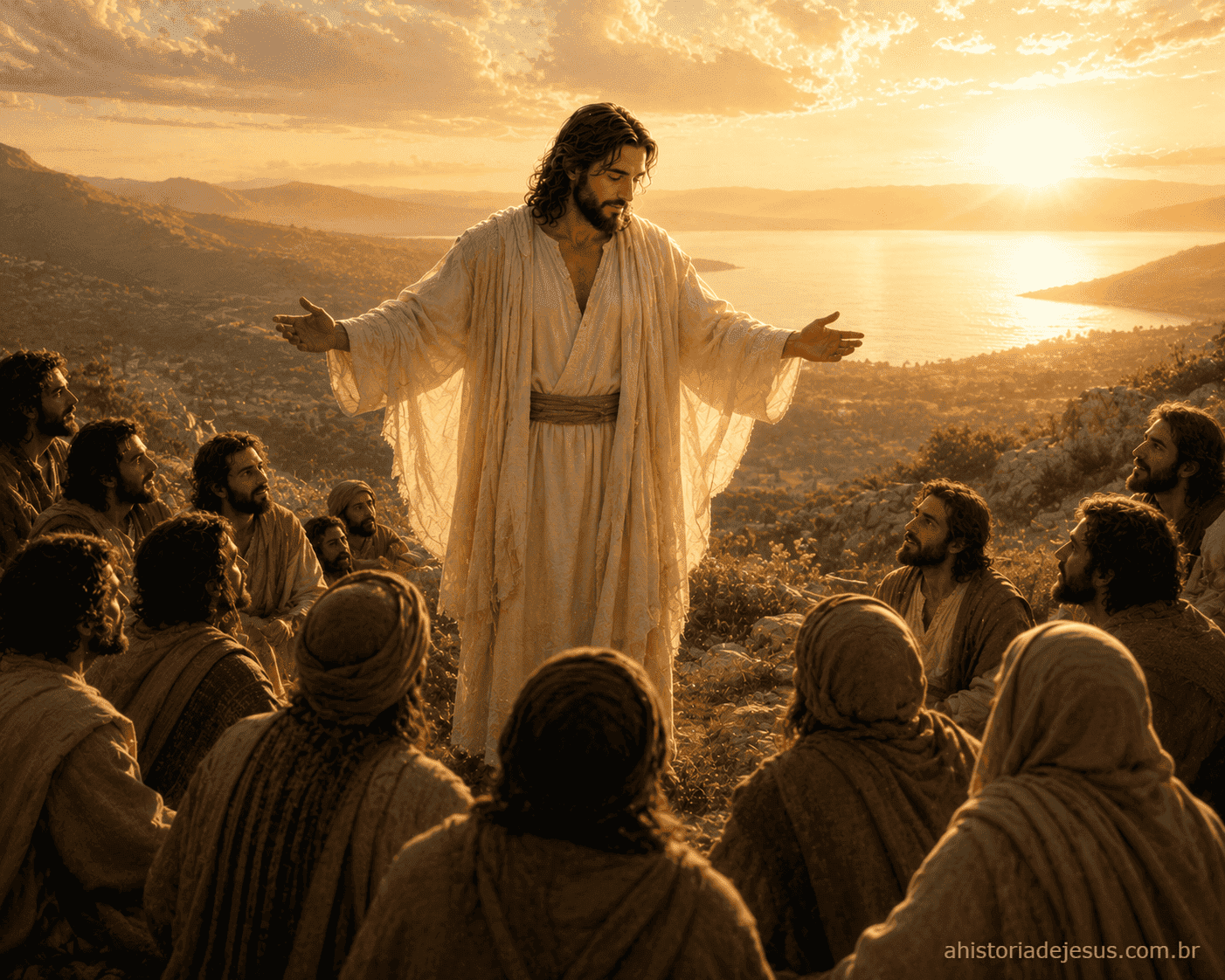 Jesus dá a Grande Comissão aos discípulos